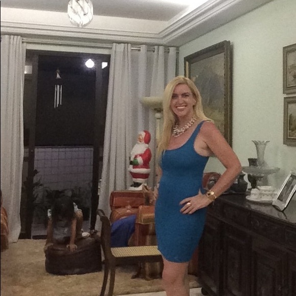 Material Girl lace stretch dress size medium - Picture 6 of 6